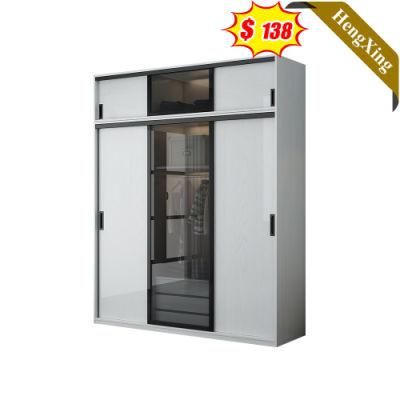 3 Years Warranty Hotel Bedroom Storage Furniture Wooden Melamine Wardrobe