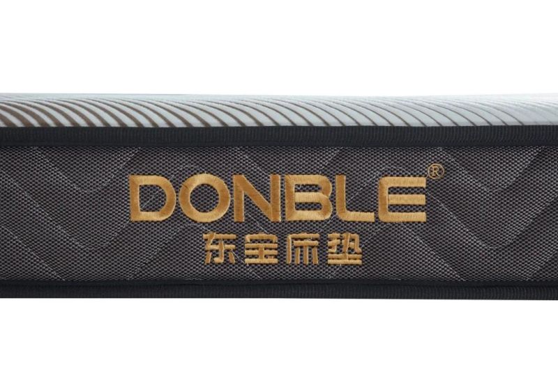 High Quality Silk Fabric Spring Mattress King Size Single Memory Foam Mattress