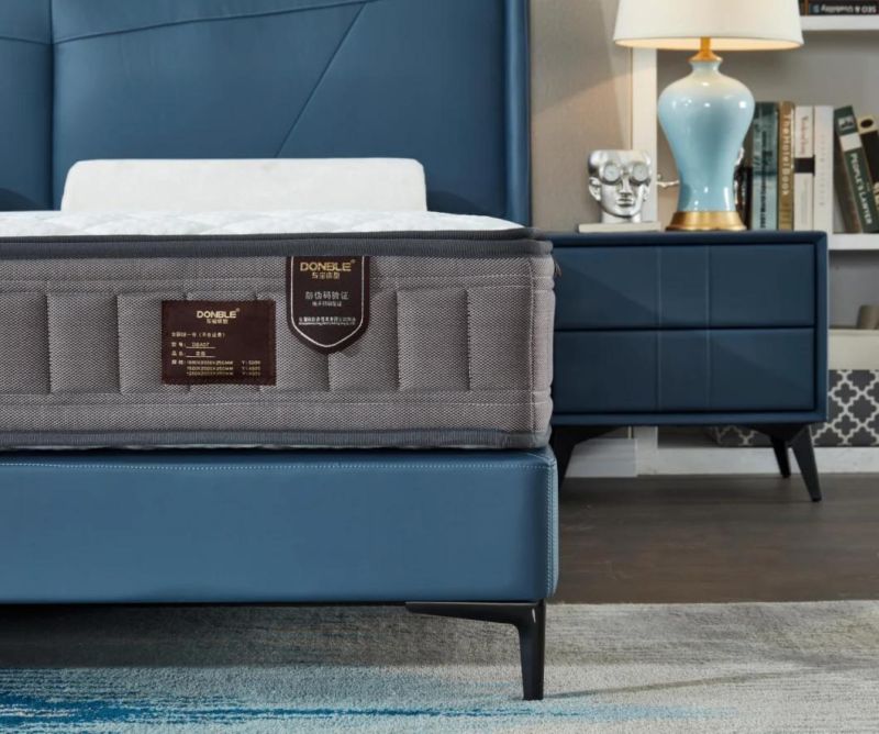 OEM Compressed Mattress Box Top Design with Gel Memory Foam and Massage Wave Foam