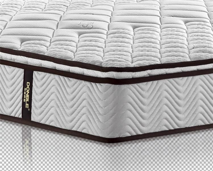 Soft Foam Breathable 5-Zone Pocket Spring Mattress for Hotel and Home