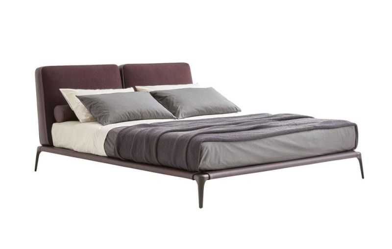 Park 1, Beds in Fabric, Metal Frame, Latest Italian Design Bedroom Set in Home and Hotel Furniture Custom-Made