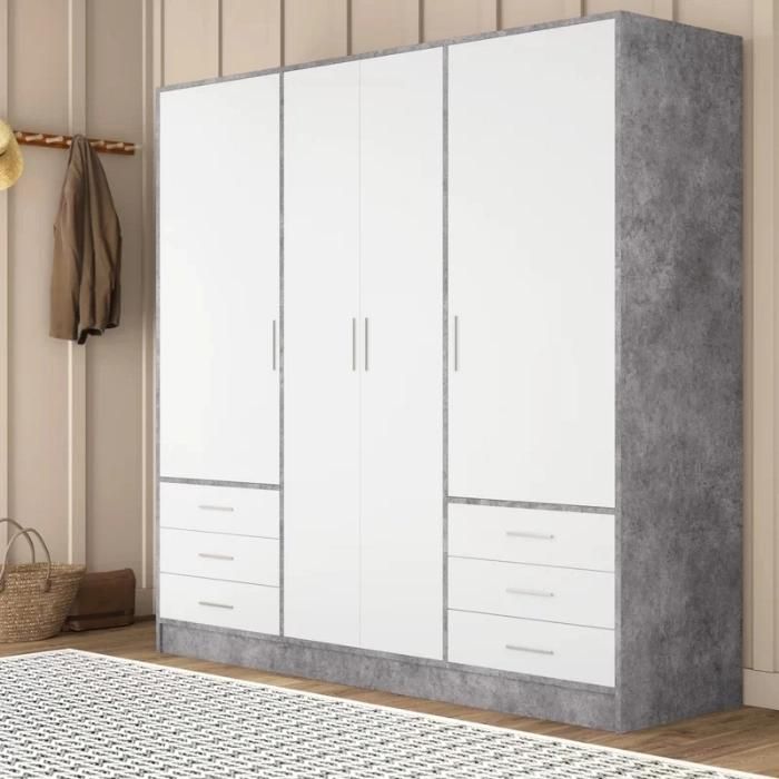 Wholesale Bedroom Clothes Storage Furniture Wardrobe Cabinet Closet Organizer