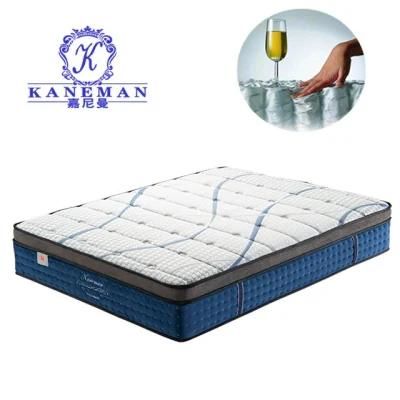 Home Life Euro Top New Design Vacuum Roll up Packing King Spring Mattress