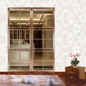 High Quality White Modern Bedroom Wardrobe Partition Door V3213 Concise Hermes