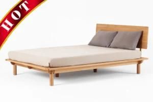 Antique/Modern Oak Living Room Solid Wood Bed Frame