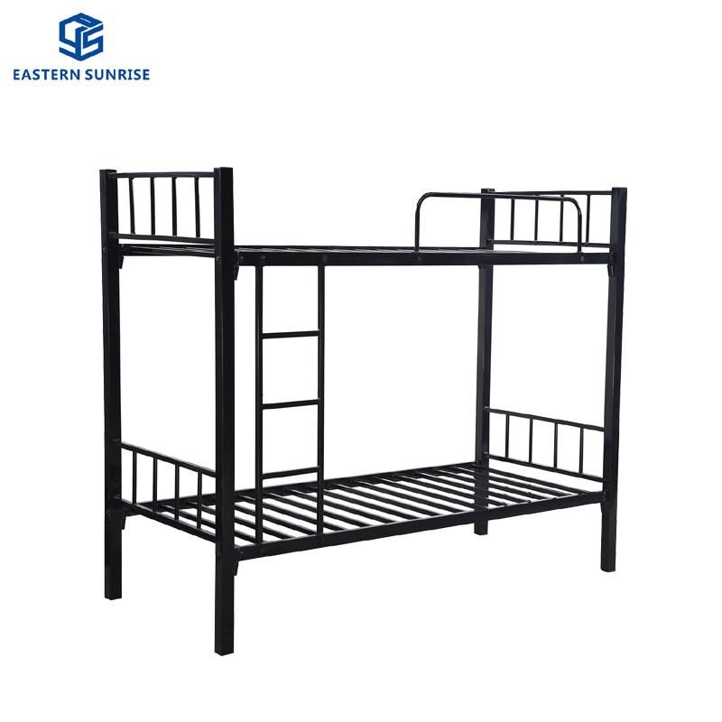 Factory Direct Sale Cheap Metal Bunk Bed for Dormitory Bedroom