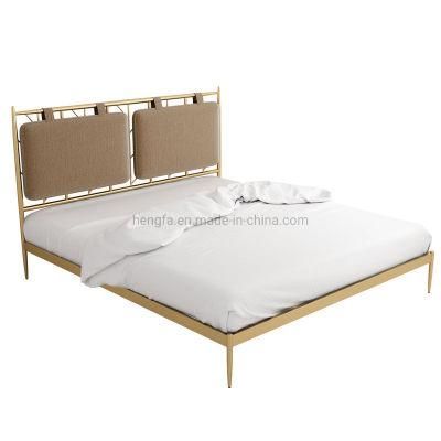 High Class Hotel Steel Bed Metal Frame