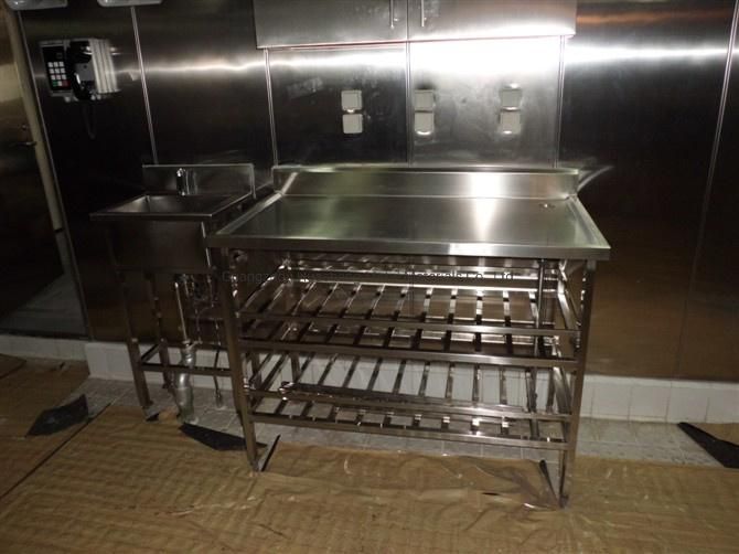 One Sink Dresser with Stainless Steel (HS-022)