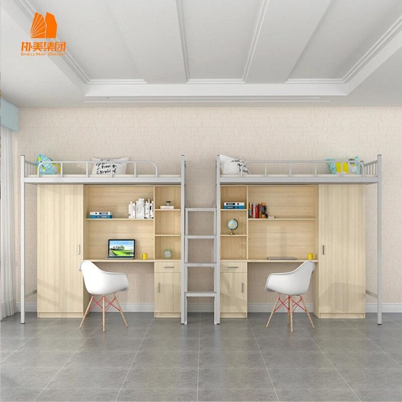 Loft Bed with Desk, Make Full of Space, Suitable for The Children, Customized Color