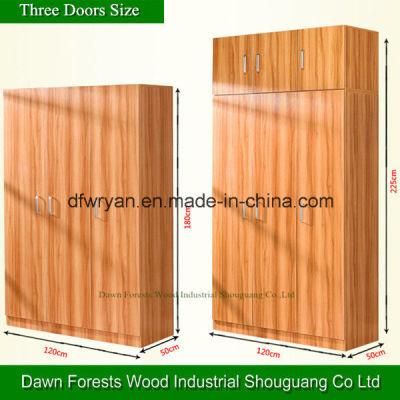 Functional Home Furniture Sliding Door Wardrobe