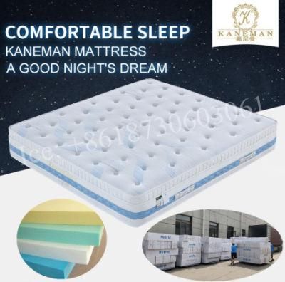 Roll Packed Mattress Customized Foam Mattress Hotel Spring Mattress