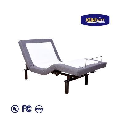 Hot Sale with Massage Function Homecare Bed Electric Adjustable Bed for Bedroom Furniture