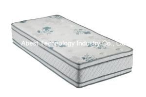 Hot Sale Euro Pillow Top Pocket Spring Mattress with Elegant Cover