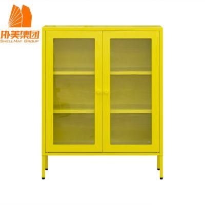 Premium Quality Home Furnitures Glass Door Locker