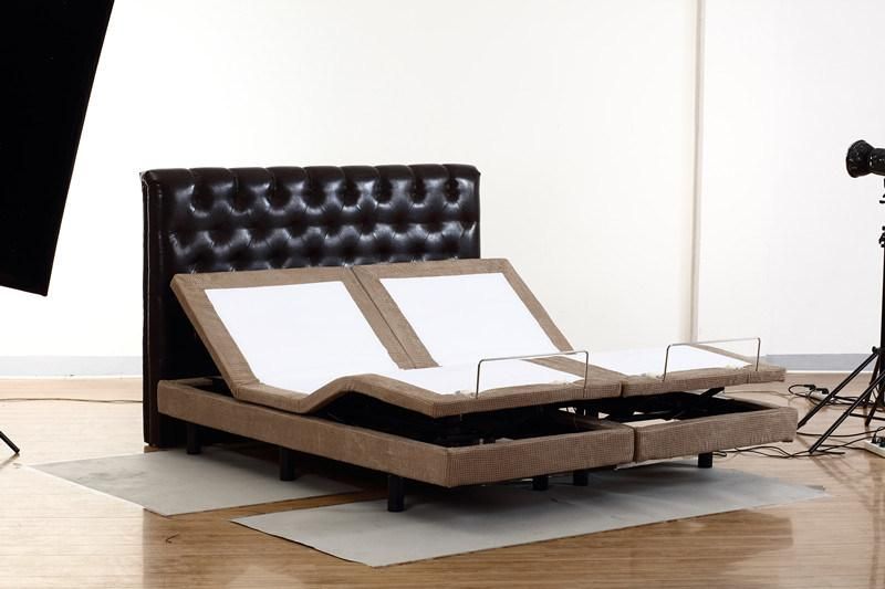 Furniture Bed for Wholesale with Massage Function Electric Adjustable Bed