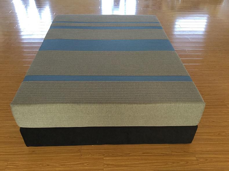 Hot Selling Vacuum Compressed 10′′ Queen Size Latex Cooling Gel Memory Foam Mattresses in a Box