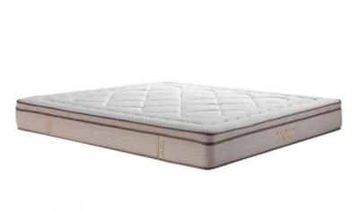 Europe Top Knitted Fabric King Size Pocket Spring Mattress