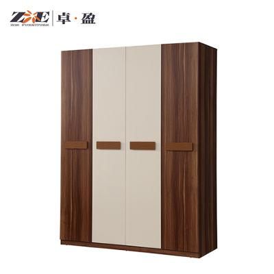 Wooden Home Furniture Modern Simple Bedroom Wardrobe