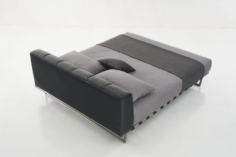 Be2009 Leather Bed, Modern Bedroom Set in Home and Hotel