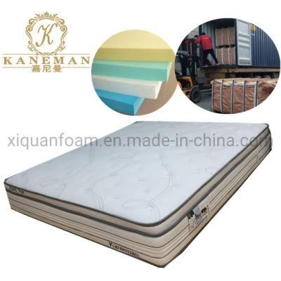 Firm Hotel Mattress Cheap Pocket Spring Mattress in Pallet Custom Sizes