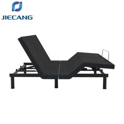 CE Certified Modern Design Electric Adjustable Bed Frame with Factory Price