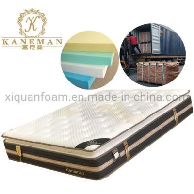 Quality Mattress Wholesale Price Firm Bed Pocket Spring Mattress Flat Packed