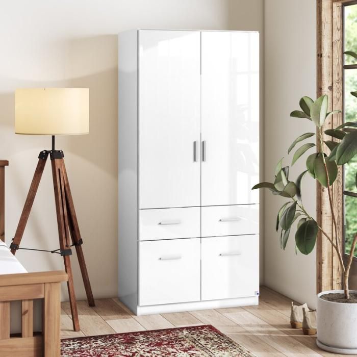 MDF Home Furniture Bedroom Clothes Storage Wardrobe