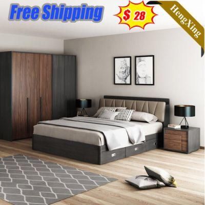 China Wholesale Modern Sofa Bedroom King Bed Wooden Kitchen Dining Hotel Living Room Wooden Bedroom Home Furniture