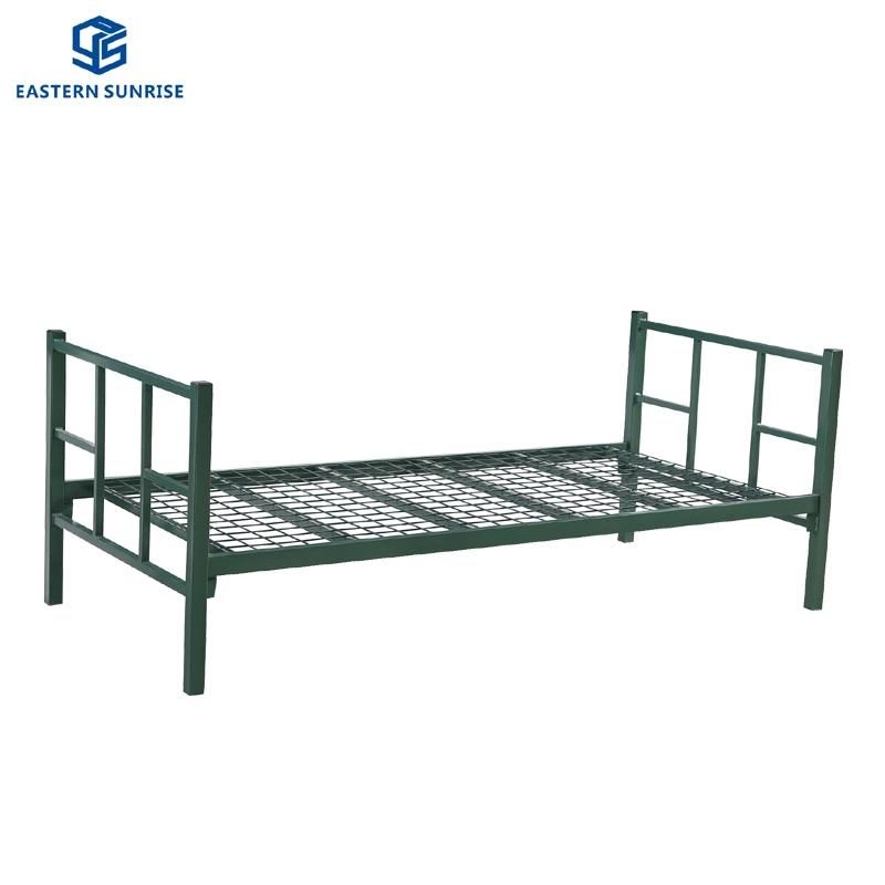 Colored Metal Steel Single Bed for Dormitory