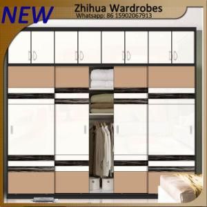 Modern Wooden Wardrobe Cabinet Sliding Door