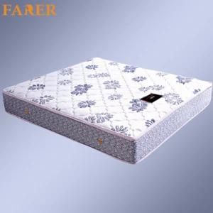 Polyester Jacquard Fabric Foam Latex Spring Mattress with Lavender
