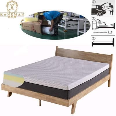 Best Seller Cheap Price Cool Gel Memory Foam Mattress Roll in Box