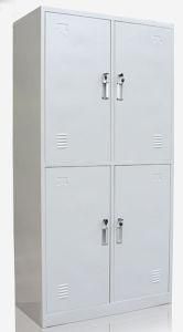 Children 4 Door Bedroom Clothes Wardrobe Cabinet Design