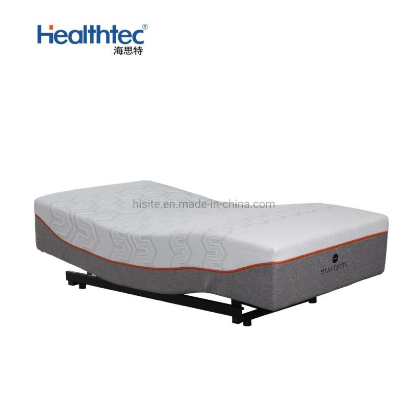 Wholesale LED Zero Gravity Vibrating Electric Adjustable Bed+Mattress