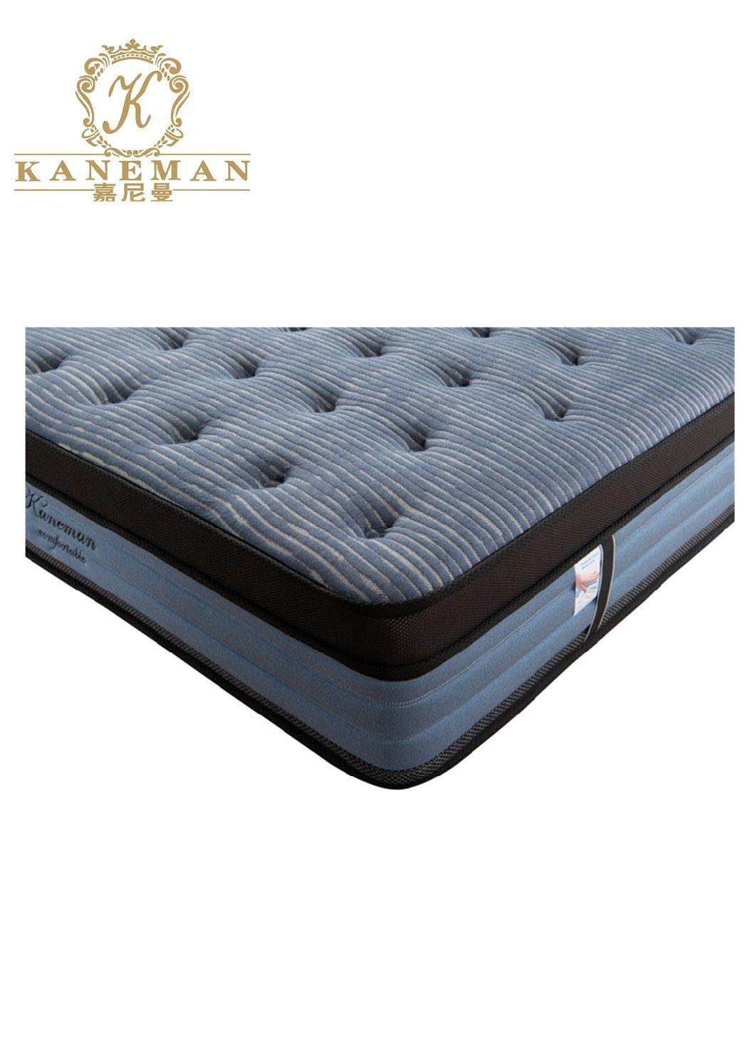 Pocket Coil Spring High Density Foam Mattress Rolled up Packing Mattress