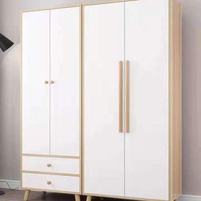 Modern Bedroom Closet Wardrobe with 4 Door