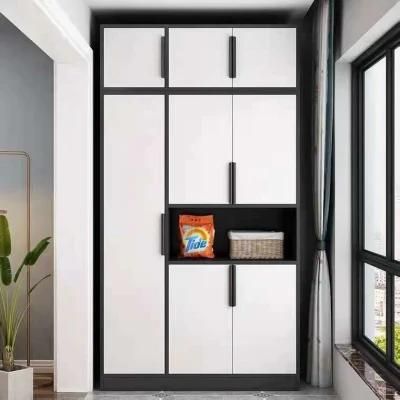 Simple Modern Bedroom 2-Door Wardrobe Storage Cabinet