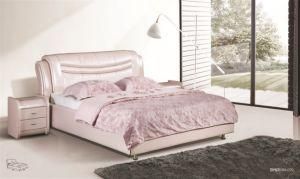 European Design Comfortable Leather Bed