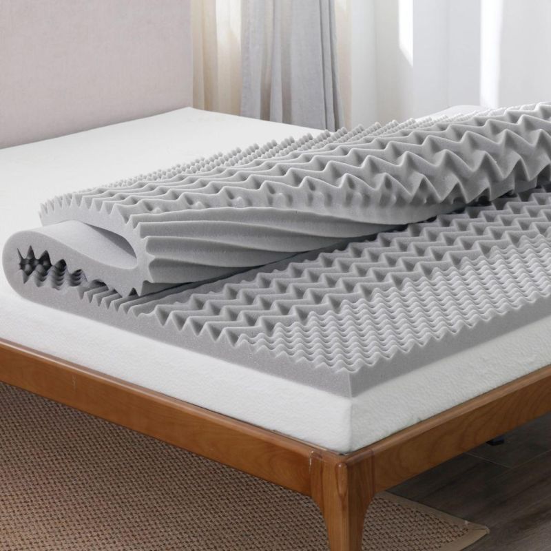 Mattress Manufacturing Single Cool Gel Memory Foam Mattress Pads Bed Topper