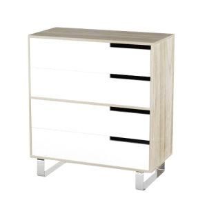 Paulownia Four Drawer Chest with E1standard