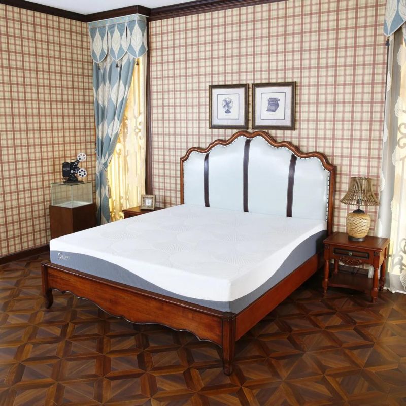 Comfortable Cover Gel Memory Foam Mattress Bedding Furniture with Zipper Roll-up in a Box
