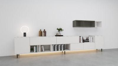Factory Wholesale Cheap Price Modern Design High Quality Wooden Furniture Living Room Furniture Multifunctional TV Cabinet