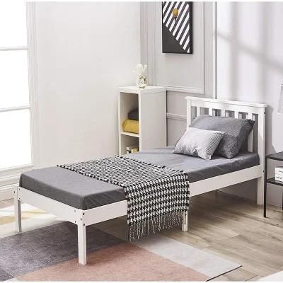 High Quality Solid Wood Bed Kids Child Single Bed Living Room Furniture