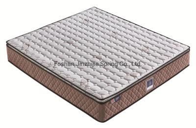 Eco-Friendly Natural-Euro-Top Pocket-Coil-Spring 7-Zone Latex Foam Mattress From Hotel-Home-Bedroom-Furniture-Mattress China-Factory