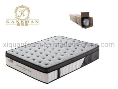Memory Foam Rolled up Pocket Spring Mattress Wholesale Price