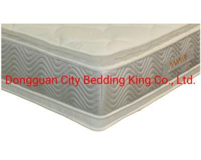 Pillow Euro Top Mattress High Density Foam for 5 Star Hotel