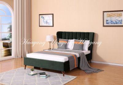 Huayang Hot Sale Modern Simple Design Bedroom Bed with Compeleted Set Bedroom Bed