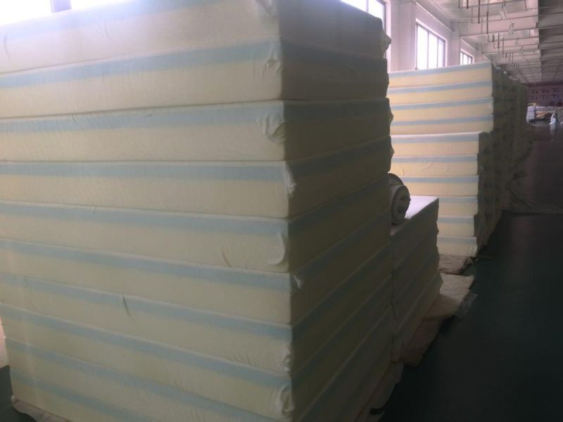 Roll in Box Foam Mattress Cool Sleeping Gel Memory Foam Mattress Cheap Price Foam Mattress