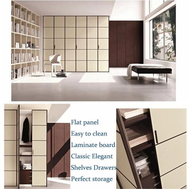 Customized Hinged Door Wardrobes Bedroom Furniture