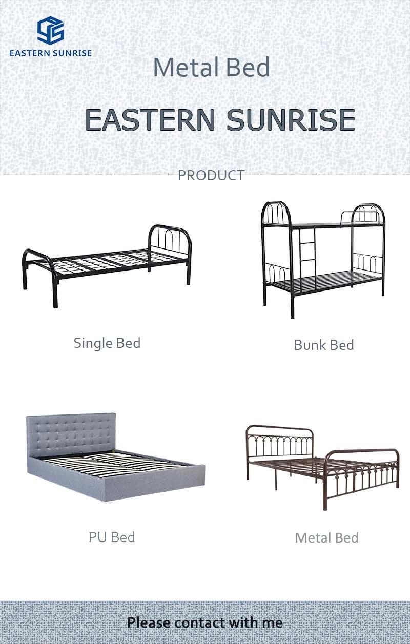 Modern Bedroom Furniture Metal Single King Queen Size Double Bed